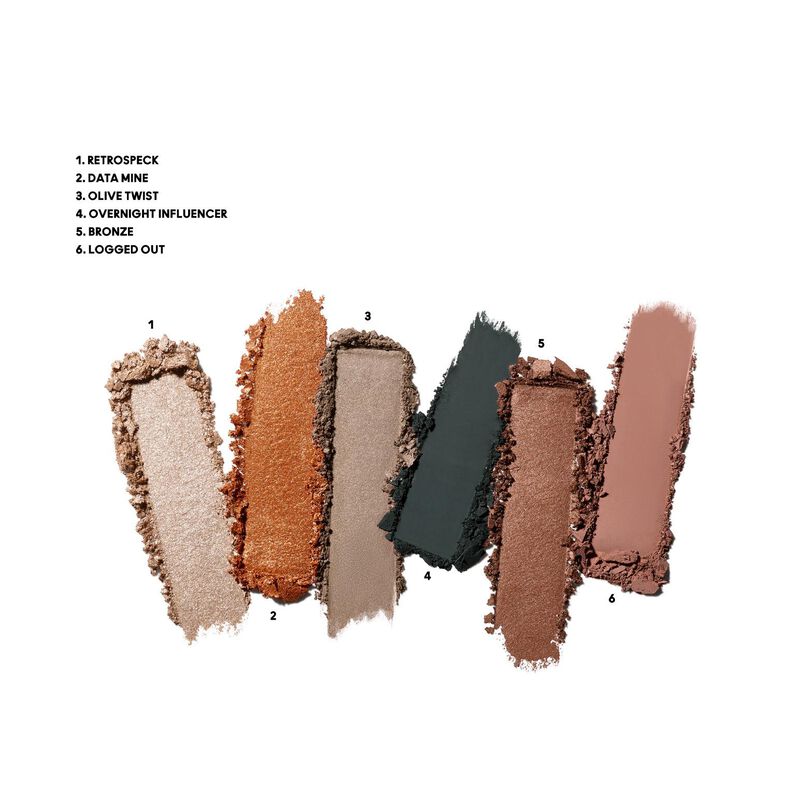 MAC Connect in Colour Eye Shadow Palette - Bronze Influence image number 1